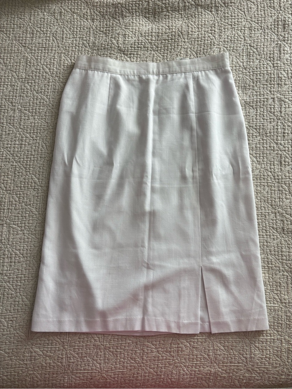 Vintage White Women's Pencil Skirt